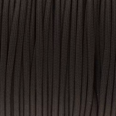 Svart Carbon Paracord 550 Typ III
