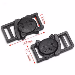 Breakaway Spänne 'Katt' Halsband 3/8"