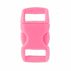 Snäpplås plast i Pastellrosa 10 mm 3/8 (S)