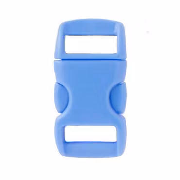 Snäpplås plast i Himmelsblå 10 mm 3/8 (S)