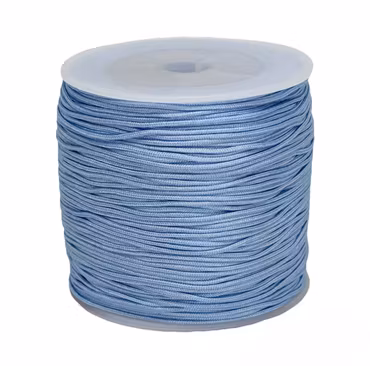 Himmelsblå Nylontråd 0,8mm hel rulle