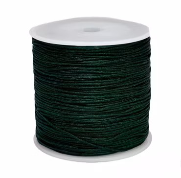 Mörkgrön Nylontråd 0,8mm hel rulle