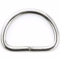 D-ring i Rostfritt stål 40 x 5 mm