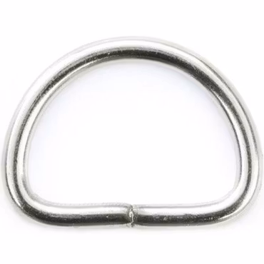 D-ring i Rostfritt stål 40 x 5 mm
