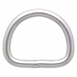D-ring Rostfritt stål 25 x 4 mm
