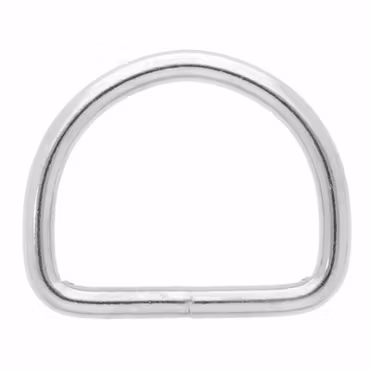 D-ring Rostfritt Stål 30 x 4 mm