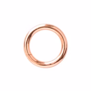 O-ring (Svetsad) i Roséguld 20 x 4 mm