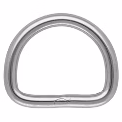 D-ring i Rostfritt stål 32 x 5 mm