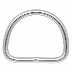 D-ring i Rostfritt stål 50 x 6 mm