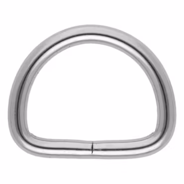 D-ring Rostfritt stål 30 x 5 mm