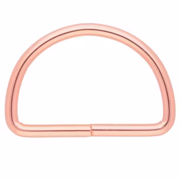 D-ring i Roséguld 52 x 4,5 mm