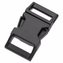 Snäpplås ZINC-MAX Zink Böjt Svart 15 mm (5/8")