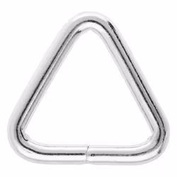 Trekants D-ring Stål 30 x 5 mm