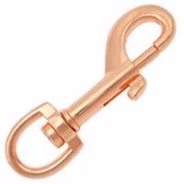 Pistolhake i Roséguld 70 mm - Ø 13 mm