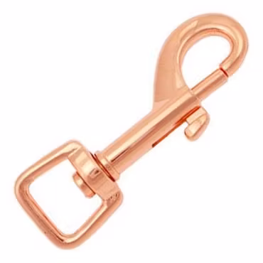 Pistolhake i Roséguld 76 mm - 17 mm