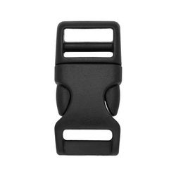 Snäpplås POM Plast Svart 15 mm (5/8")