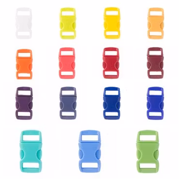 Snäpplås plast i Bladgrönt 10 mm 3/8 (S)