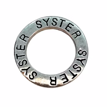 Budskapsring "SYSTER" – 2:a sortering