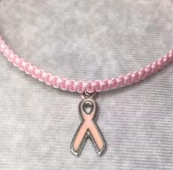 Rosa Bandet armband Ljusrosa