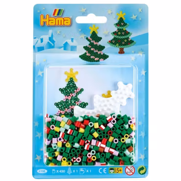 Hama Midi litet pärlkit Julgran