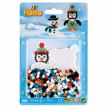 Hama Midi litet pärlkit Pingvin