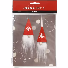 Mini DIY Kit 1 Förp., Hängande Tomtenissar