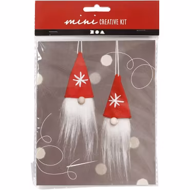 Mini DIY Kit 1 Förp., Hängande Tomtenissar