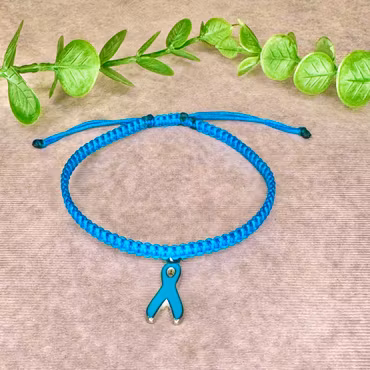 Blå Bandet armband Turkos