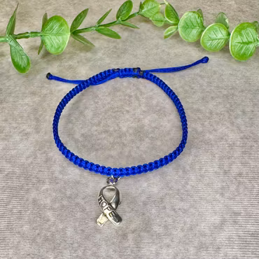 Blå Bandet armband Blå Hope