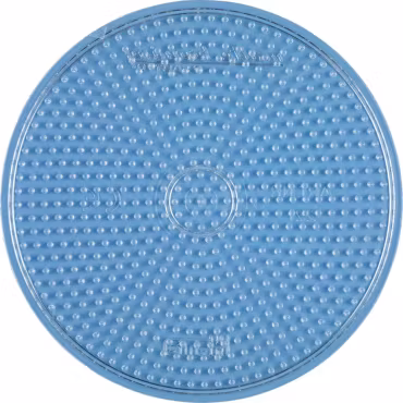 Hama Midi Pärlplatta Stor Rund Transparent