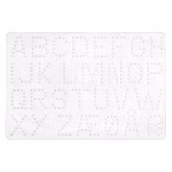 Hama Midi Pärlplatta Bokstäver