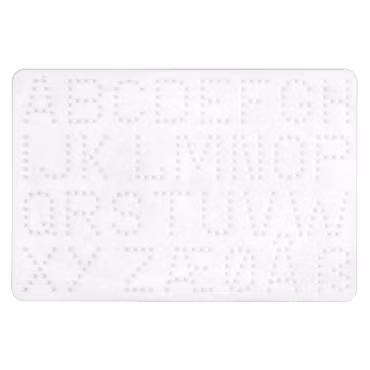 Hama Midi Pärlplatta Bokstäver