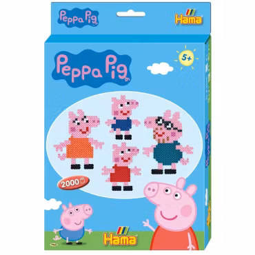 Hama Midi Pärlkit Peppa Pig 2000 st