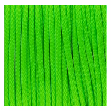 Ultra Neongrön Paracord 550 Typ III