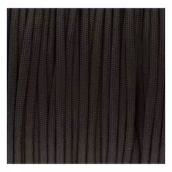 Svart Carbon Paracord 550 Typ III