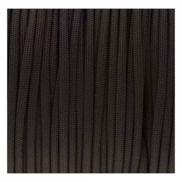 Svart Carbon Paracord 550 Typ III