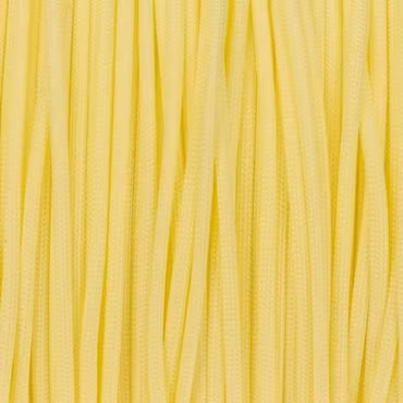 Pastellgul Paracord 550 Typ III