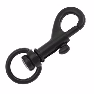 Pistolhake Svart 46 mm - Ø 10 mm