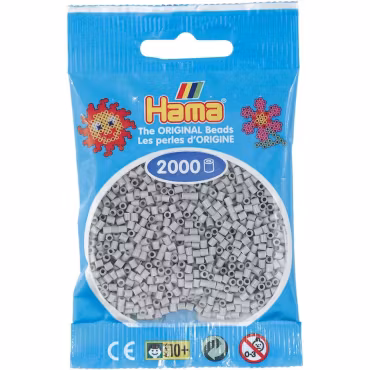 Hama Mini Ljusgrå no.70 - 2000 st