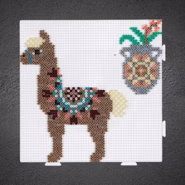 Hama Mini pärlplatta Kvadratisk 1 st - Vit