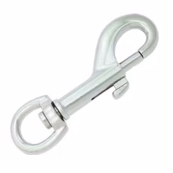 Förkromad pistolhake Silver 75 mm - Ø 13 mm