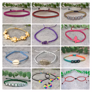 Designa ditt eget makraméarmband!