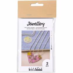 Mini DIY Kit Smycken, Vänskapshalsband i krympplast