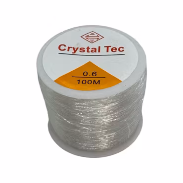 Elastisk tråd 0,6 mm/100 m