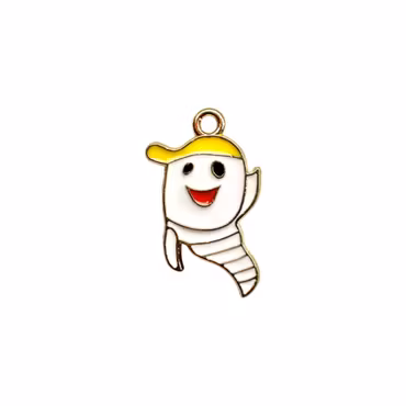Spöke med keps-berlock