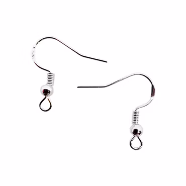 Hypoallergeniska örhängeskrokar – 925 silver pläterad koppar (5 par)