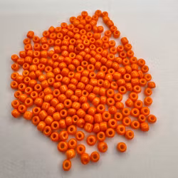 Seed Beads Mörkorange, 7g