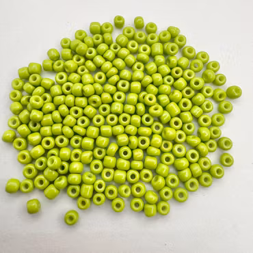 Seed Beads Limegrön, 7g