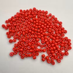 Seed Beads Mörkröd, 7g