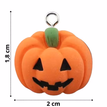 Pumpa-berlock – Halloween DIY